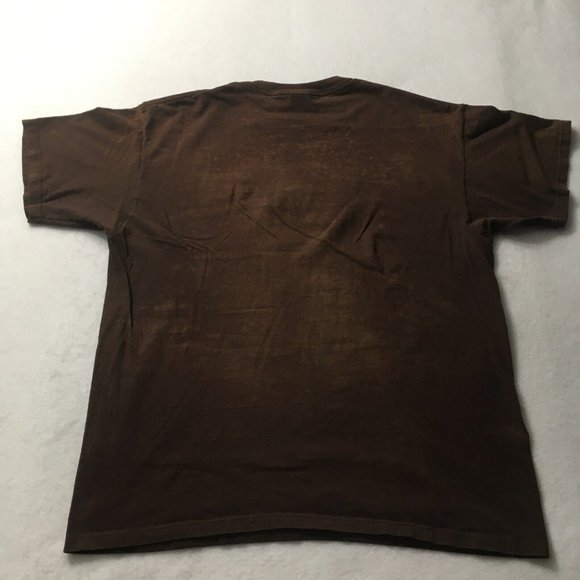 vtg 90s slopes embroidered t-shirt XL lake tahoe ski beach usa distressed - Picture 6 of 8